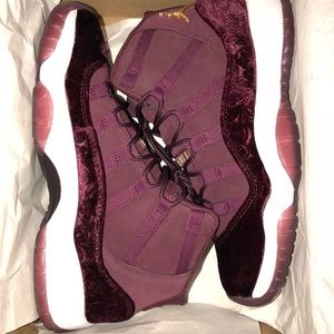 Velvet air Jordan 11 (GS)
